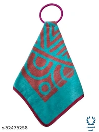 Velvet Ring Small Hand & WashBasin Towel 